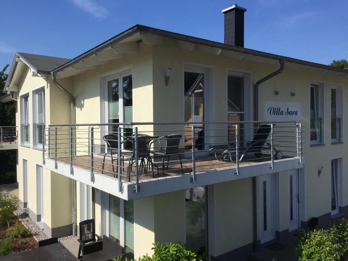 Villa Sara Wohnung Buskam Mit Terrasse Goehren  Eksteriør bilde